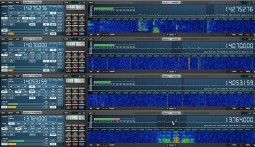 Afedri SDR-Net with Studio1 and 4 Virtual Receivers 